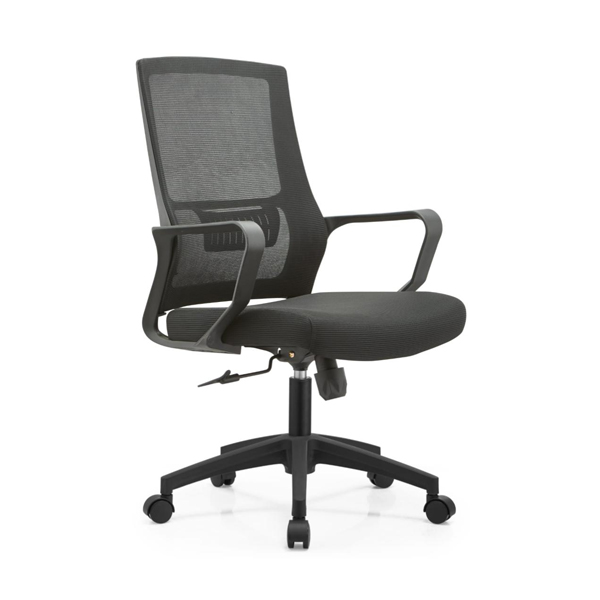 Cadeira de Escritório Presidente tela OSAKA Giratória Cor Preto PMD 30062